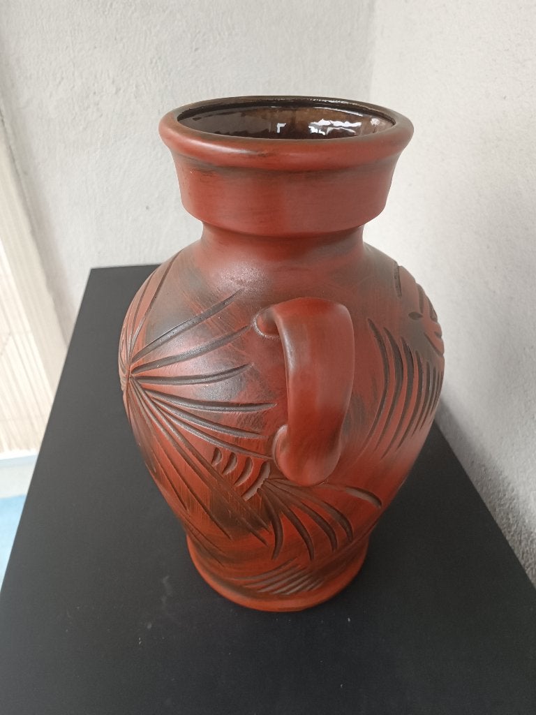 Genummerde terracotta pot, Ophalen