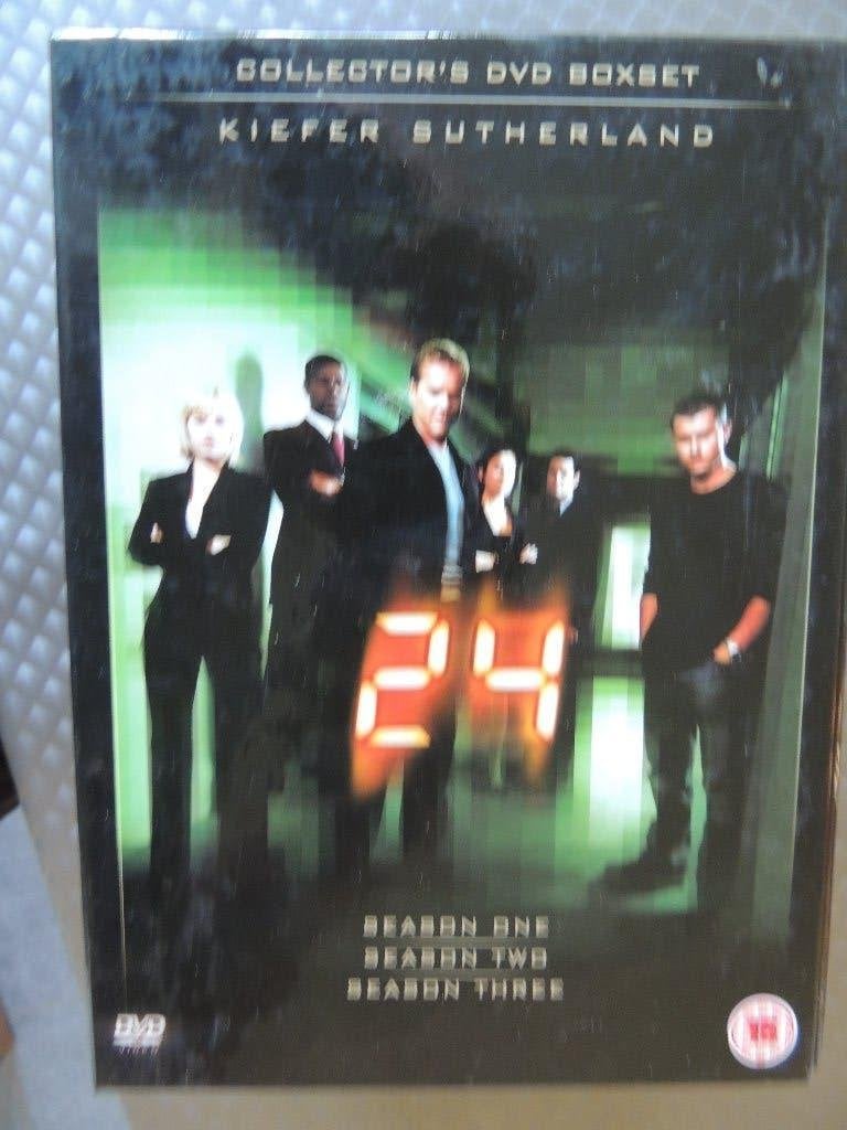 24 SEASON ONE / TWO / THREE IN EEN KOFFER BOX, Ophalen of Verzenden, Zo goed als nieuw, Engels, Seizoen 1