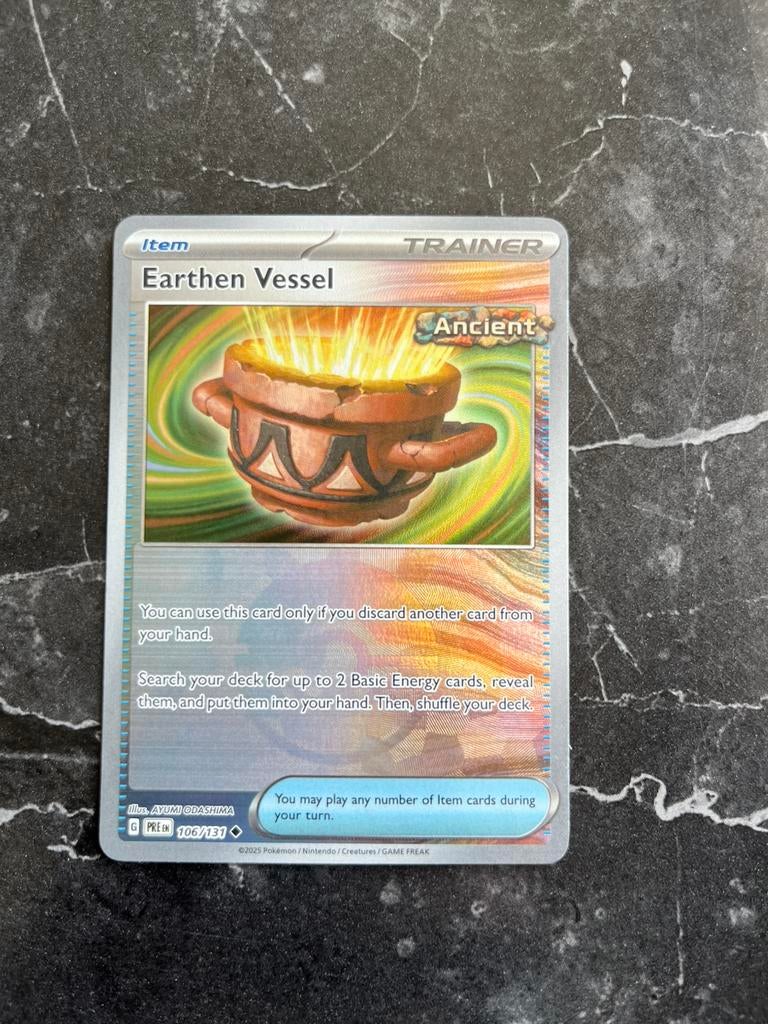 Earthen Vessel 106/131 Pokeball Prismatic Evolutions, Ophalen of Verzenden, Zo goed als nieuw