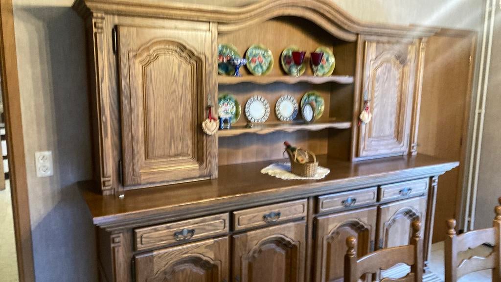 Mooie eiken buffetkast, Huis en Inrichting, Kasten | Buffetkasten, Ophalen, Zo goed als nieuw