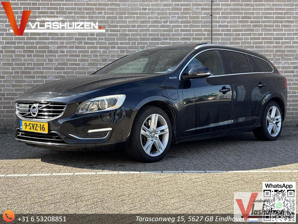 Volvo V60 2.4 D6 AWD Plug-In Hybrid Summum | Camera | Climat, Auto's, Automaat, 48 g/km, Zwart, Break
