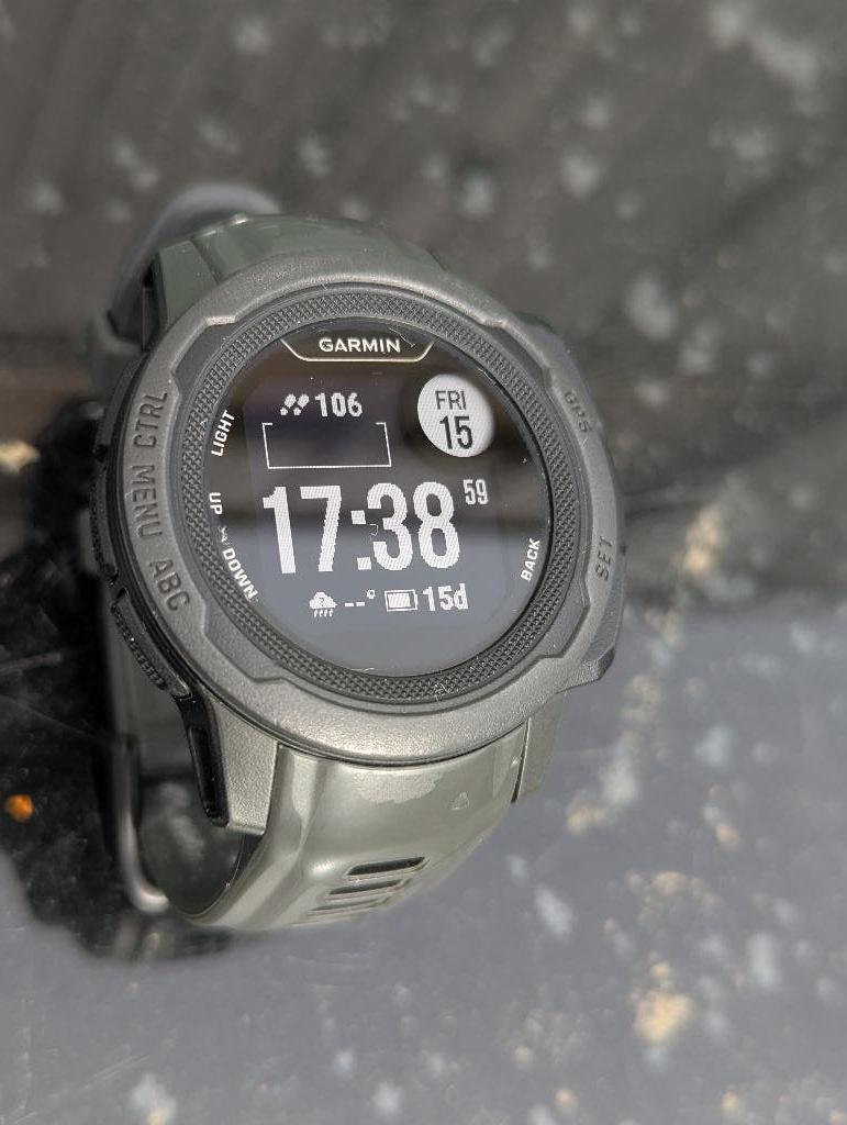 Garmin Instinct 2s, Zwart, Garmin, Ophalen of Verzenden, Zo goed als nieuw