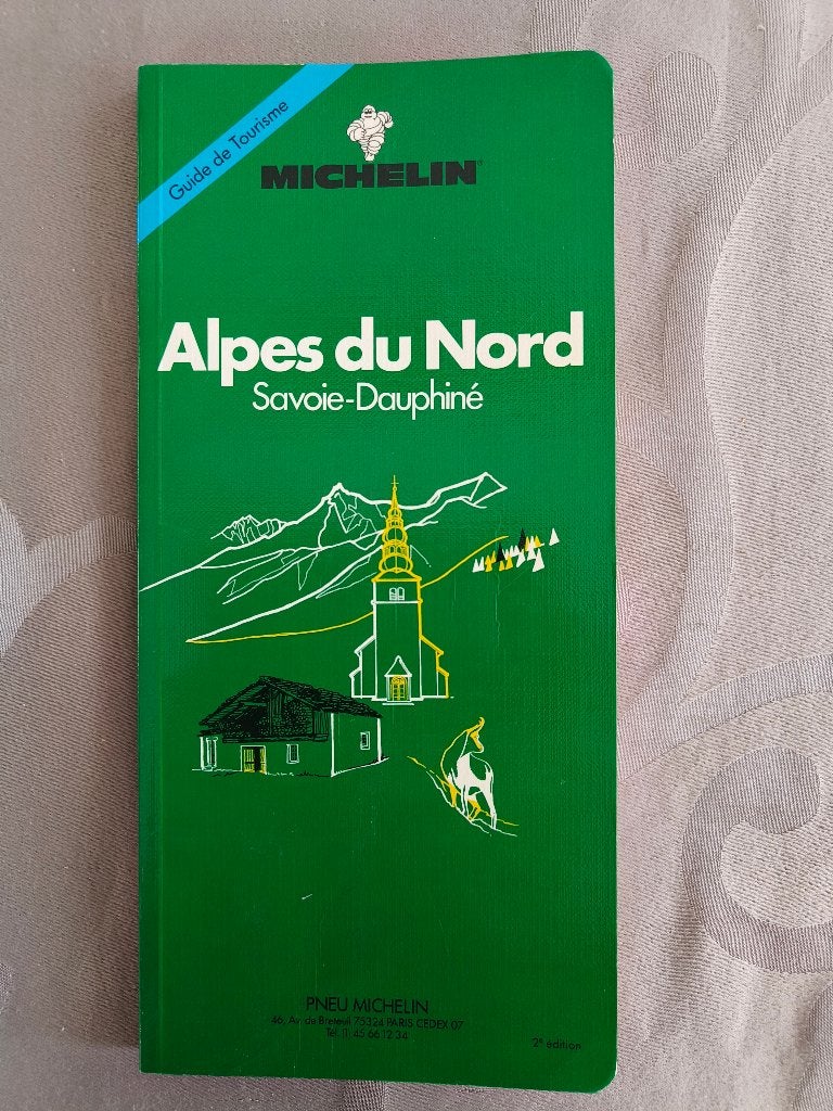 Michelin - Alpes du Nord, Ophalen of Verzenden, Zo goed als nieuw, Fiets- of Wandelgids, Michelin