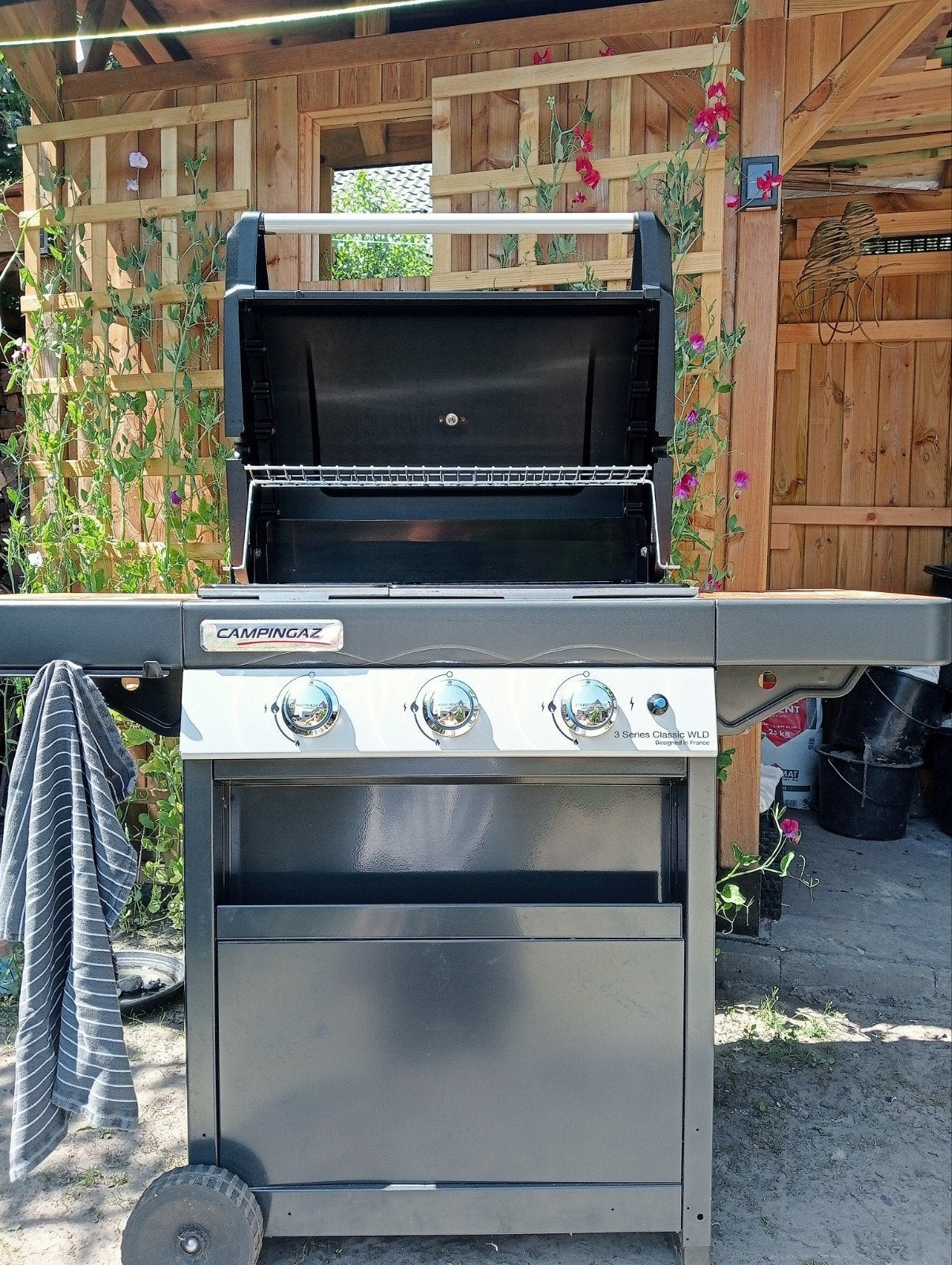 Gasbarbecue Campingaz, Ophalen