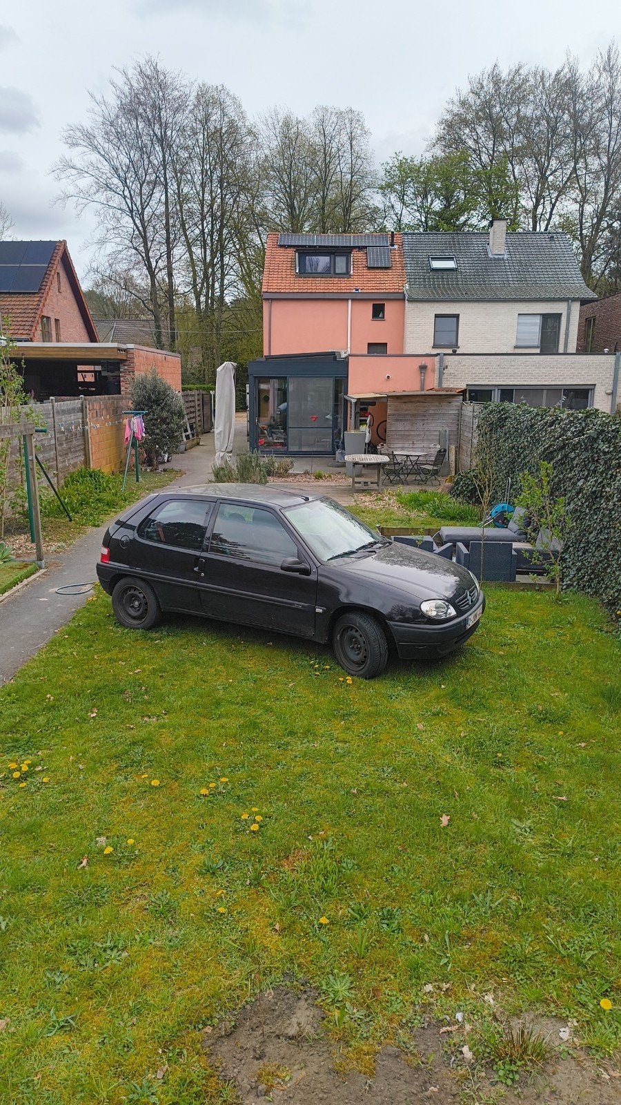 citroën saxo, Auto's, Voorwielaandrijving, Stof, Saxo, Zwart