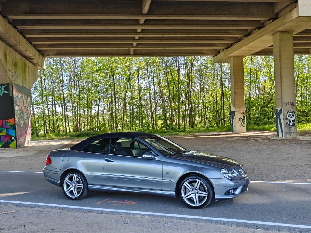 Mercedes CLK 200 Kompressor Cabriolet van 2009 met 61.000Km, Auto's, Automaat, 4 zetels, Achterwielaandrijving, 4 cilinders