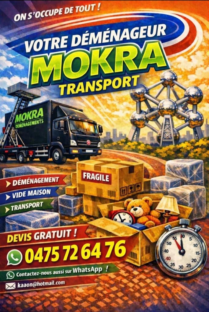 DÉMÉNAGEMENT ET TRANSPORT EN TOUTE SÉCURITÉ 📞 0475/72.64.76, Services & Professionnels, Déménageurs & Stockage, Service d'emballage