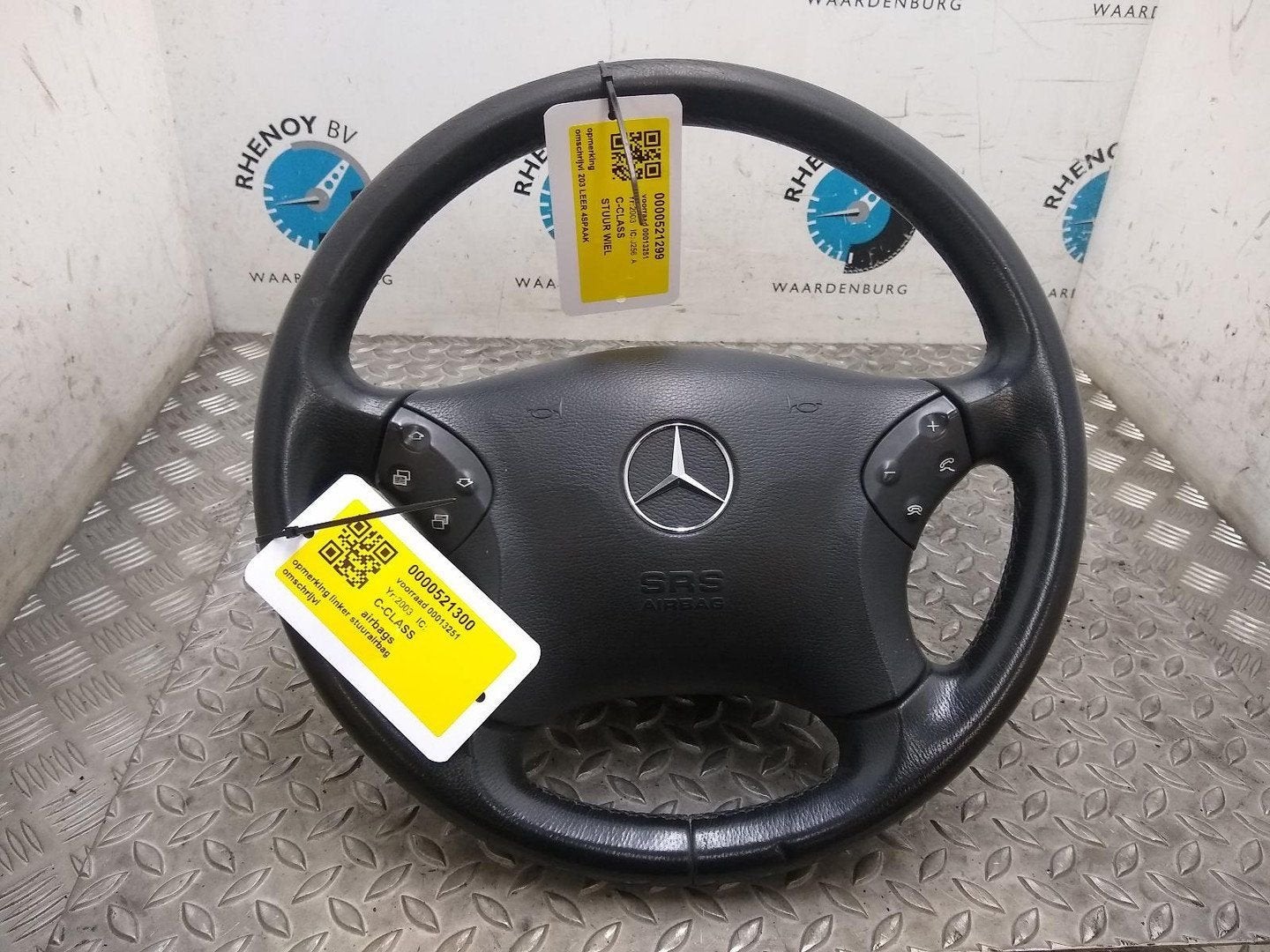 MERCEDES C-CLASS STUURWIEL 2003, Autos : Pièces & Accessoires, Enlèvement ou Envoi, Utilisé, Stiba membre