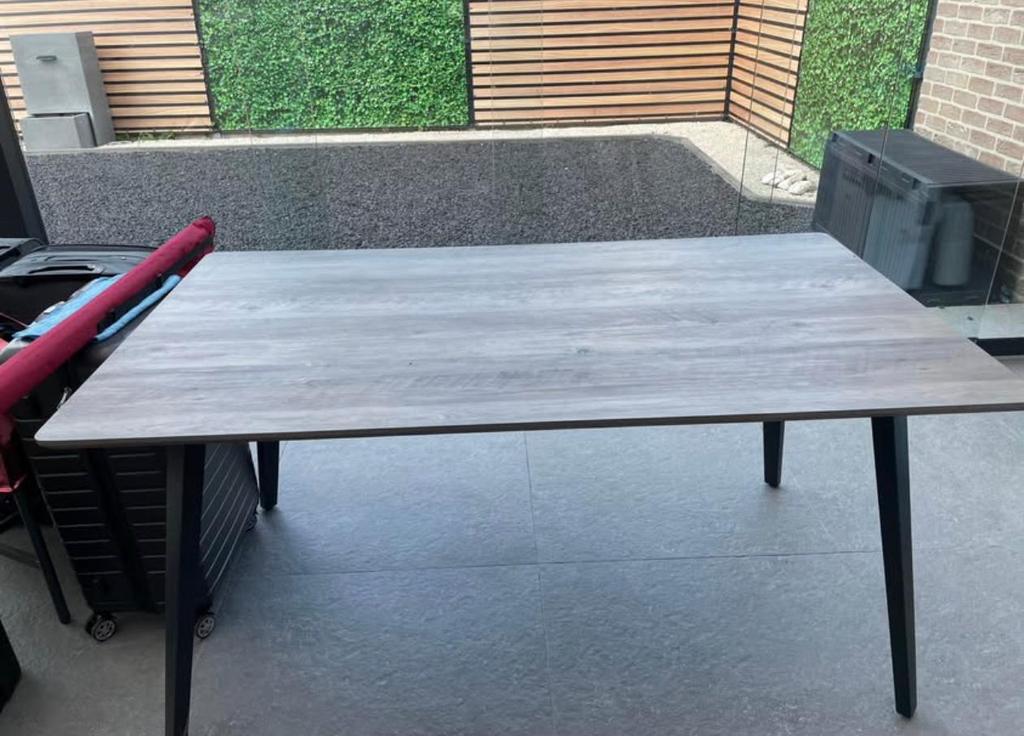 eettafel 160 x 90cm, Enlèvement, Comme neuf
