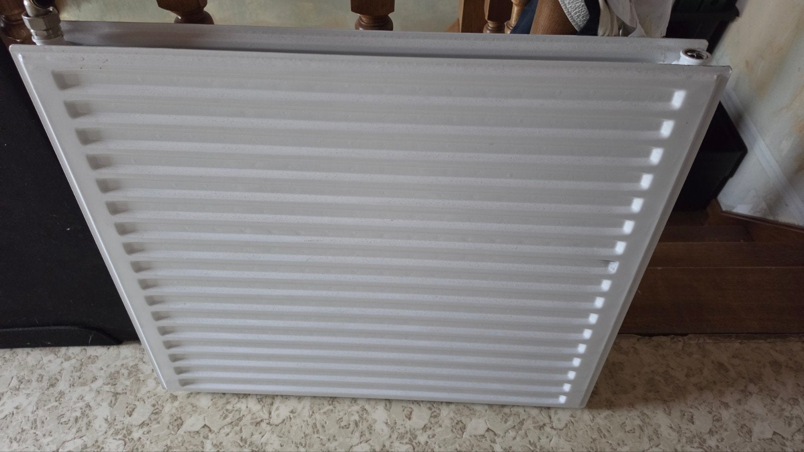 kleine radiator, Ophalen