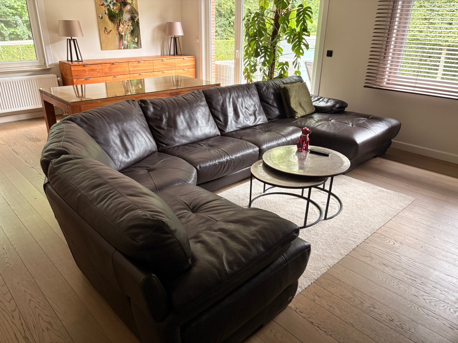 Fauteuil en cuir de qualite prix d’achat neuf 3200€, Maison & Meubles, Canapés | Coins salons complets, Enlèvement, Comme neuf