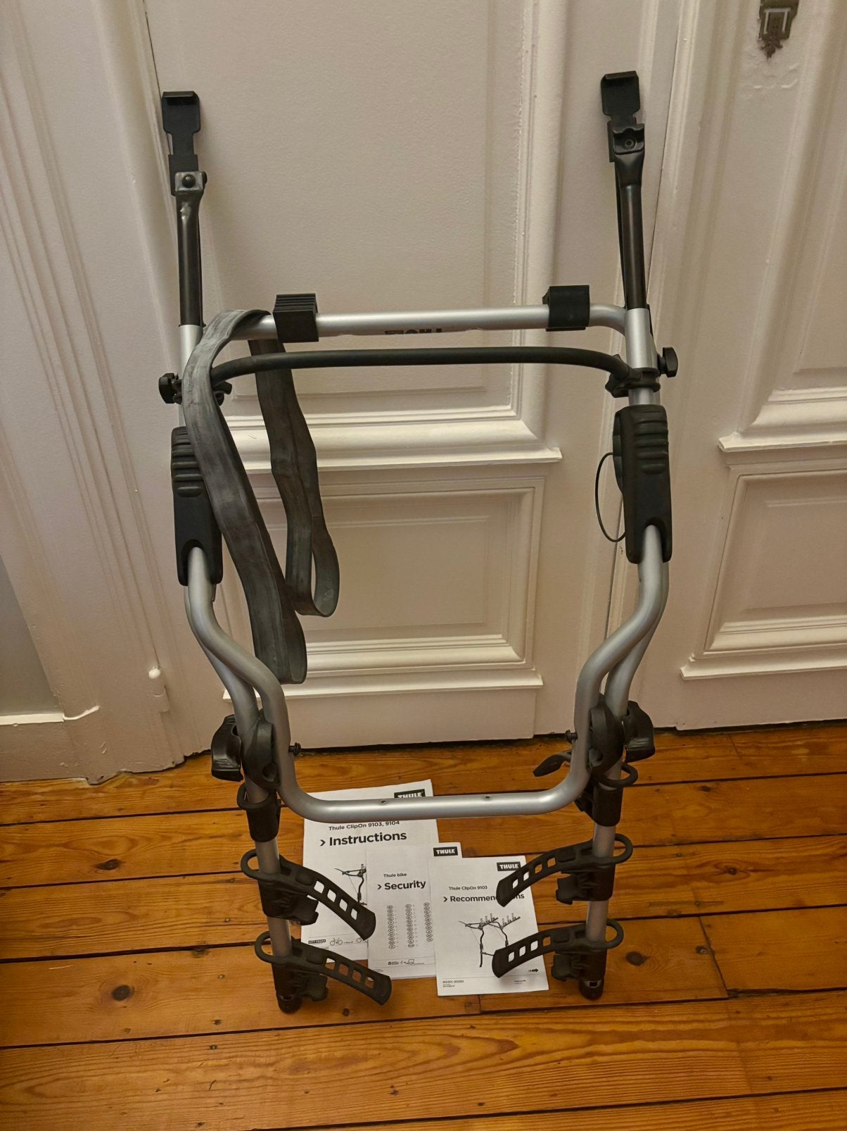 Thule ClipOn 9103 fietsenrek met achterklep voor 3 fietsen, Auto diversen, Fietsendragers, Zo goed als nieuw, Fietsendrager-accessoire