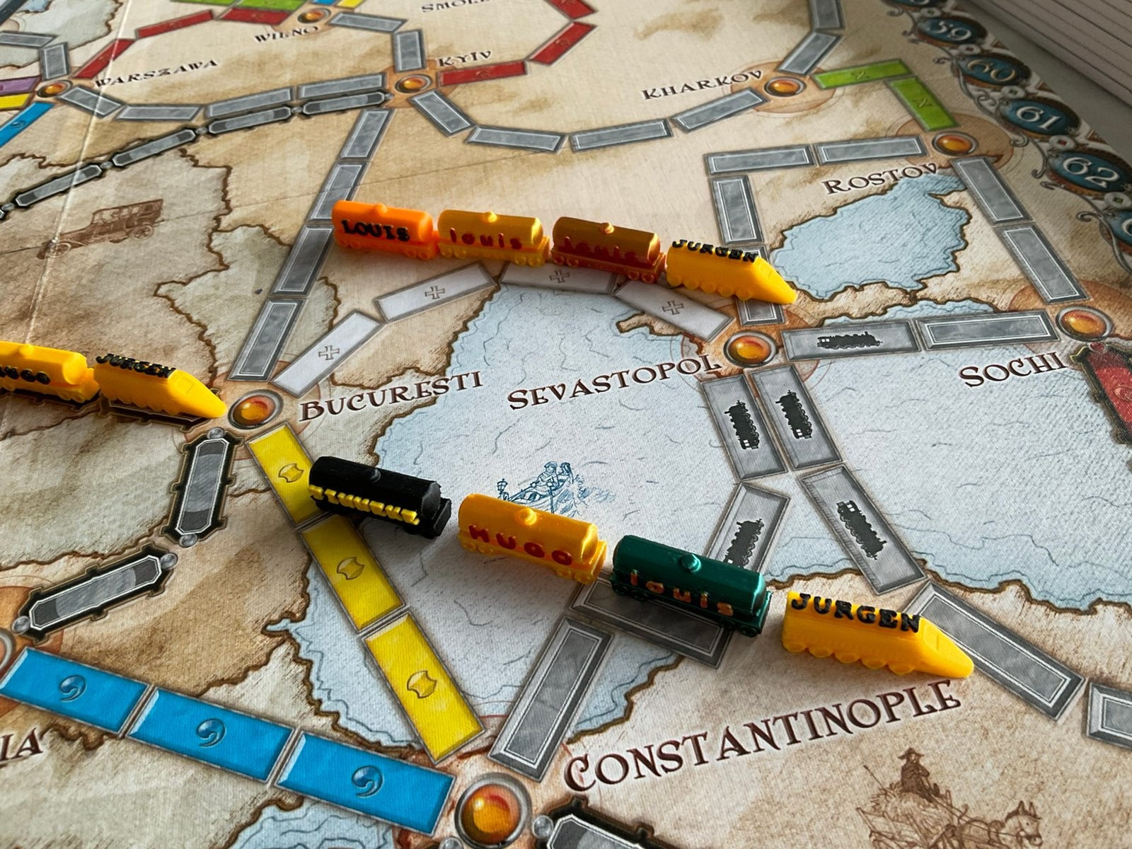 Ticket to ride eigen print en tekening, Hobby en Vrije tijd, Ophalen of Verzenden, Nieuw