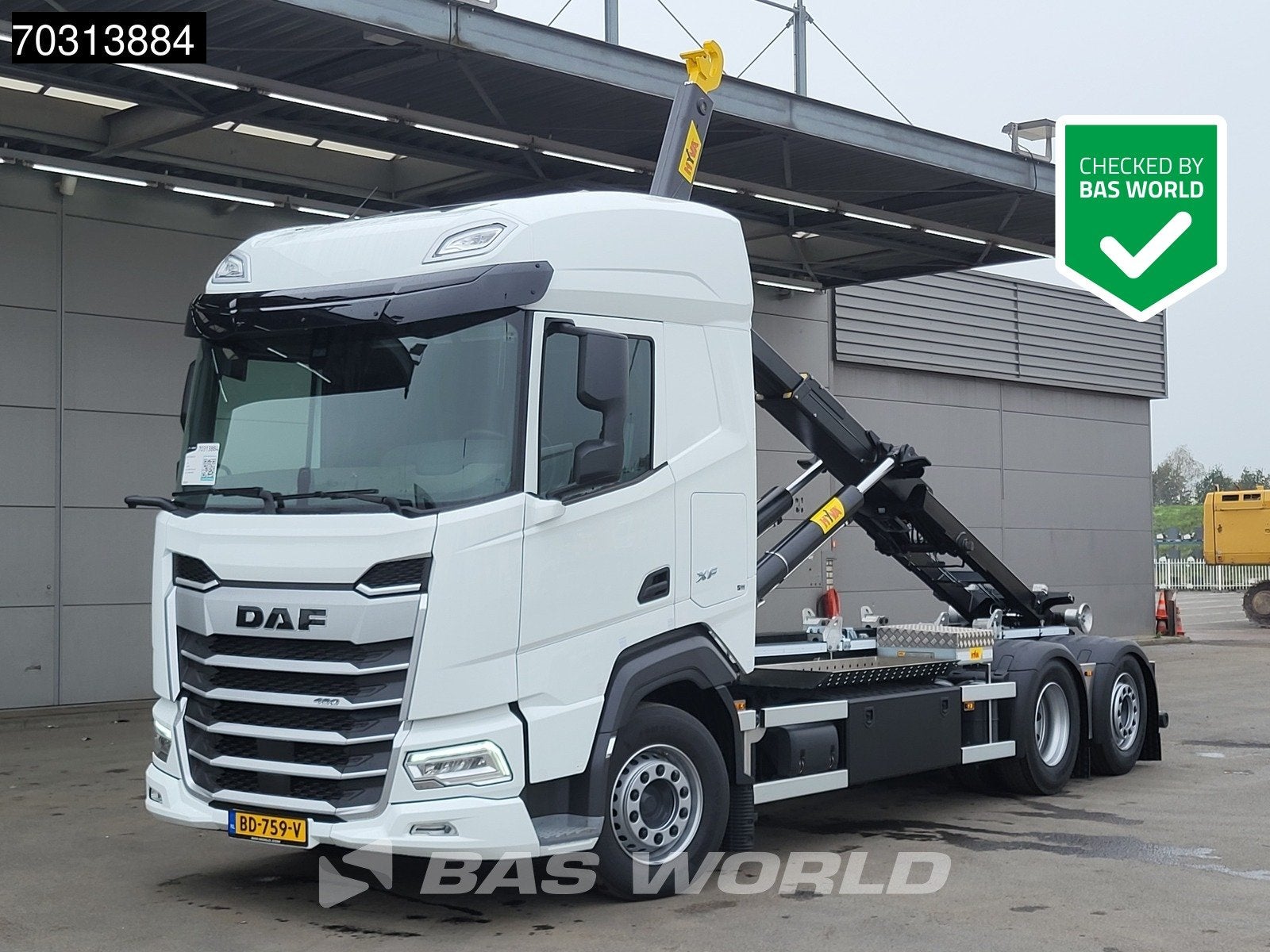 DAF XF 480 6X2 NEW HYVA 26-60S Lift+Steering axle Standklima, Achat, Euro 6, Entreprise, 480 ch