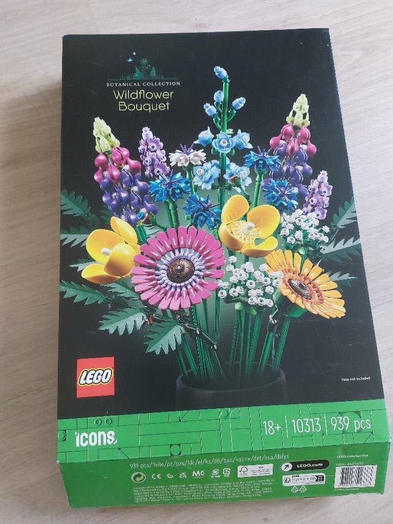 Lego wildflower bouquet - 10313 - 939 pcs, Ophalen, Lego, Compleet, Zo goed als nieuw