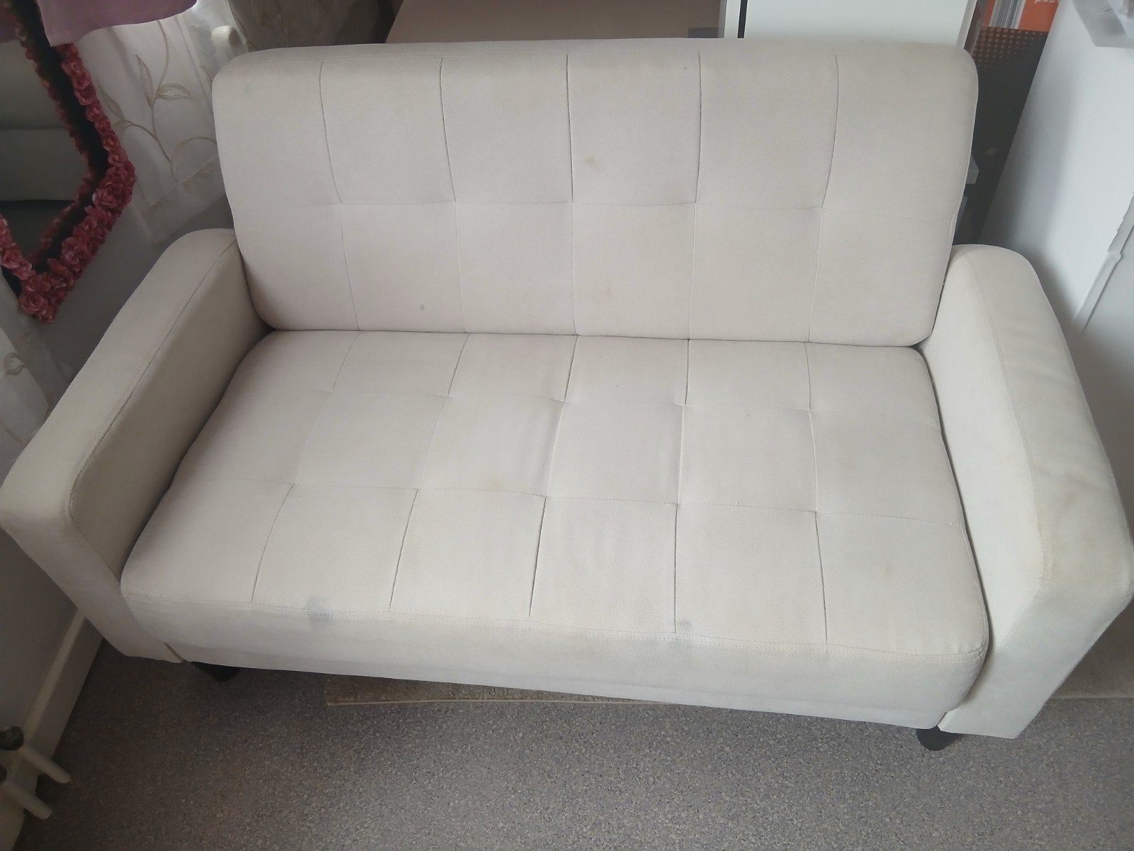 Canapé beige - Lizzely Garden & Living, Beige, Enlèvement, Utilisé, 120 cm