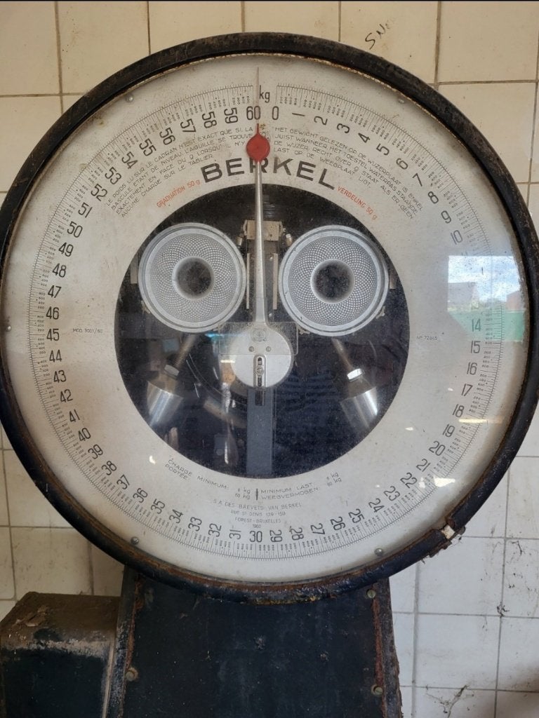 Berkel weegschaal, Ophalen, Gebruikt, 50 tot 100 kg, Overige typen