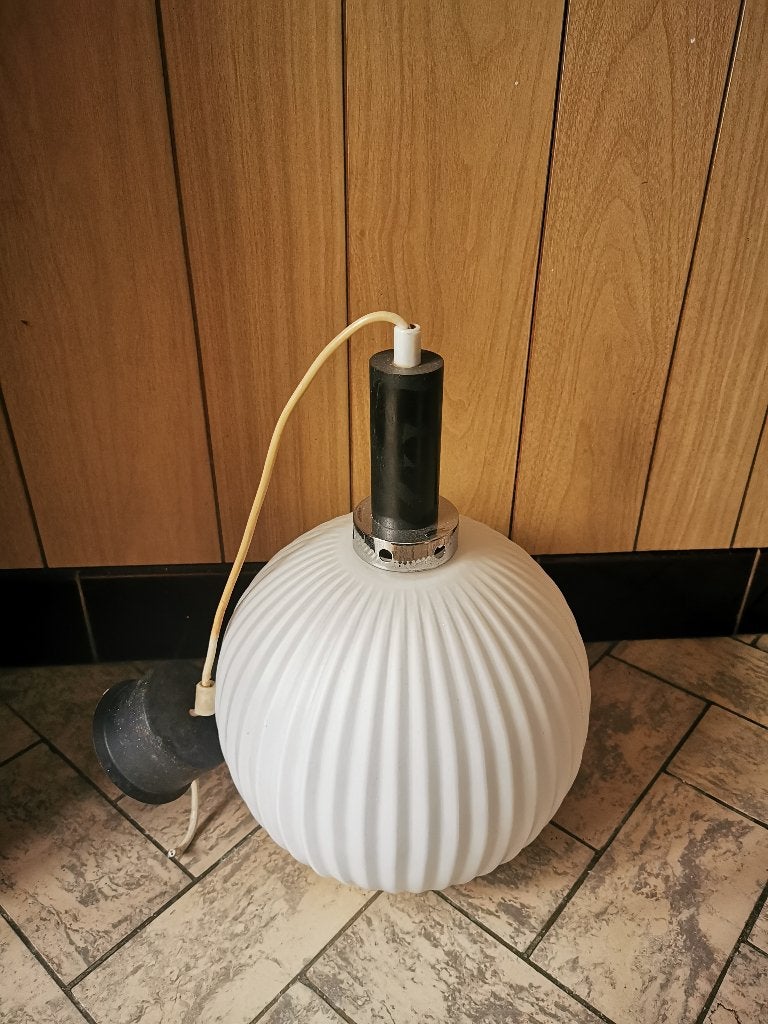 Vintage hanglamp ontwerp 'Massive', Ophalen, Gebruikt, Glas