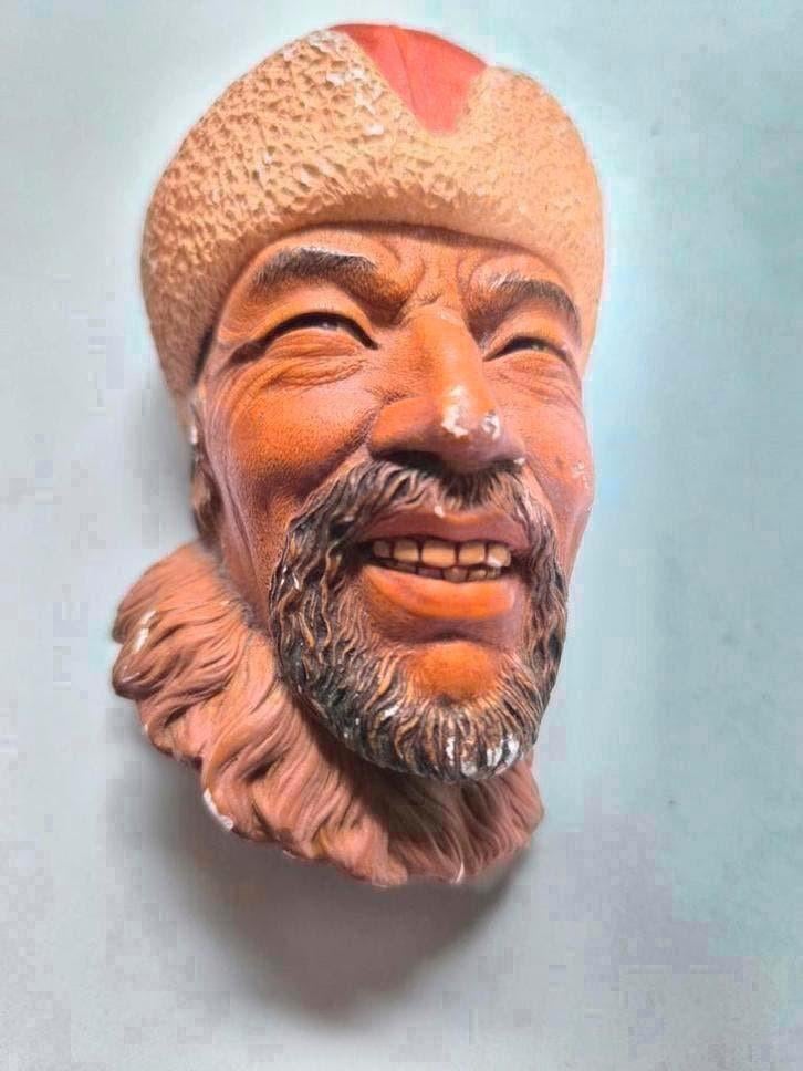 Bossons krijtwaren 'Himalayan Man', 1966, Huis en Inrichting, Woonaccessoires | Wanddecoraties, Ophalen of Verzenden