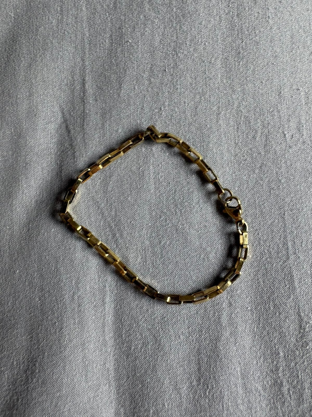 Gold plated stainless steel juwelen, Ophalen, Zo goed als nieuw, Goud