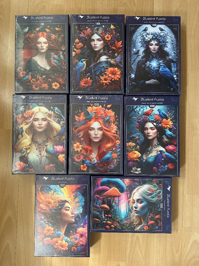 BLUEBIRD puzzel 1000 stukjes nieuw  7 stuks, Ophalen of Verzenden, 500 t/m 1500 stukjes, Nieuw, Legpuzzel