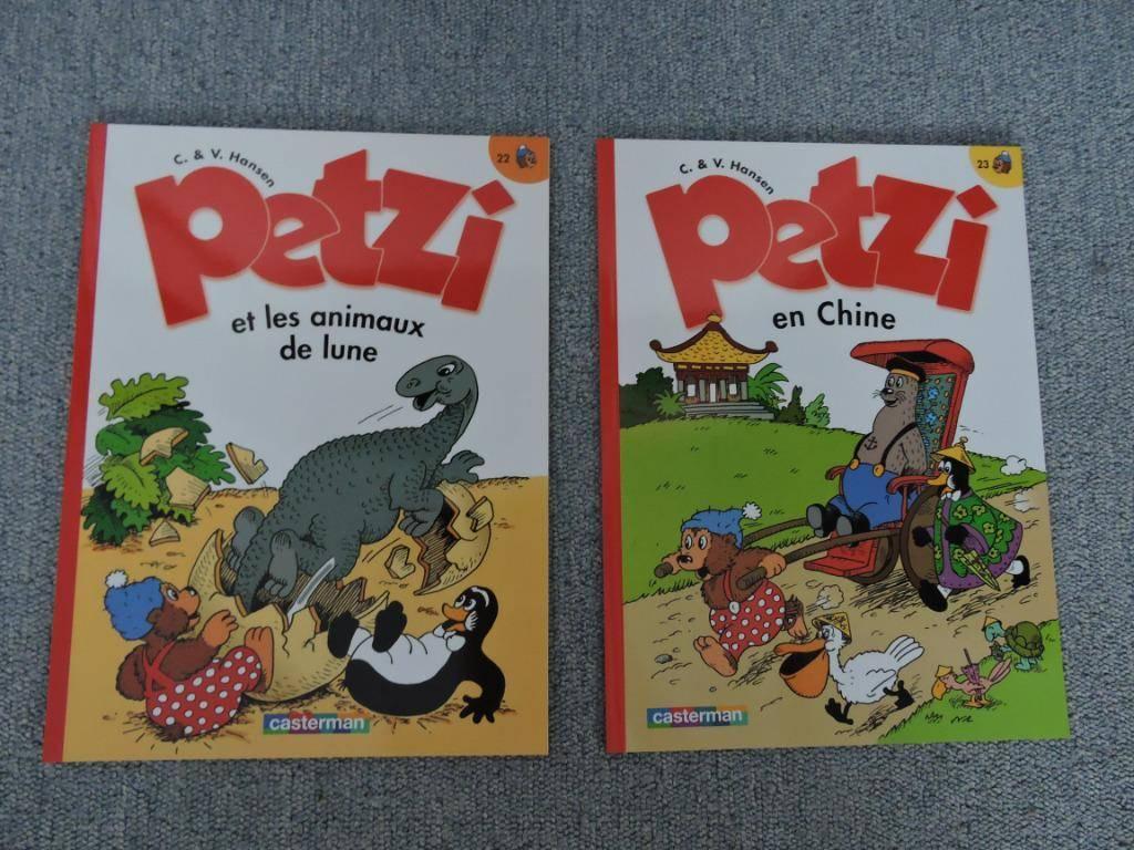 Petzi et les animaux de la lune et Petzi en Chine, Enlèvement ou Envoi, Neuf
