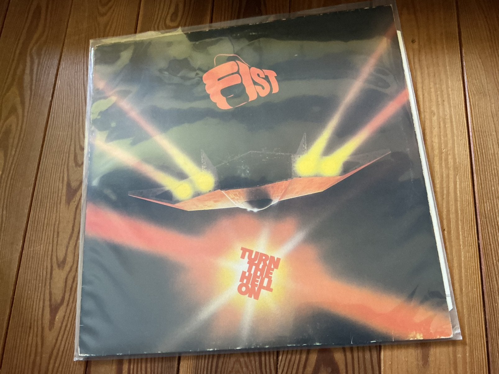 LP Fist (UK) - turn the hell on, Ophalen of Verzenden, Gebruikt