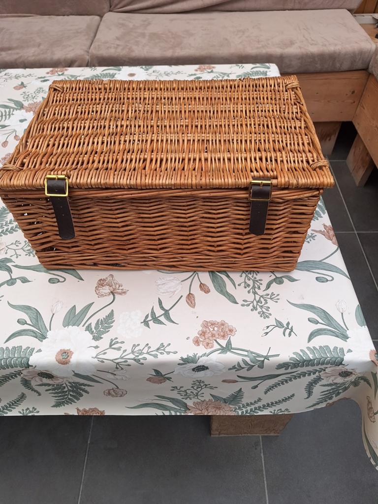 Rieten manden, Hobby en Vrije tijd, Picknickmanden, Ophalen
