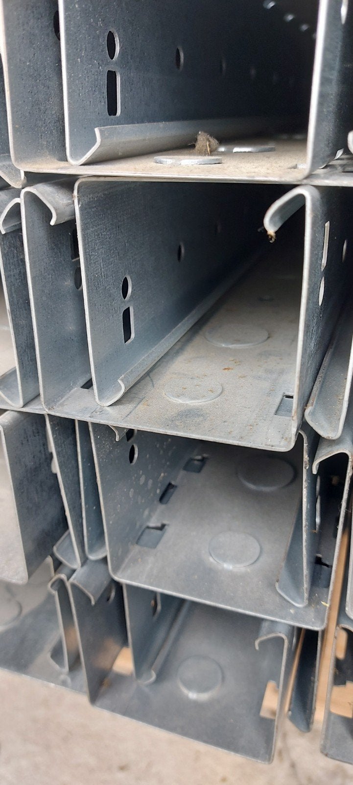Kabelgoot 60x60 galva, Ophalen, Gebruikt
