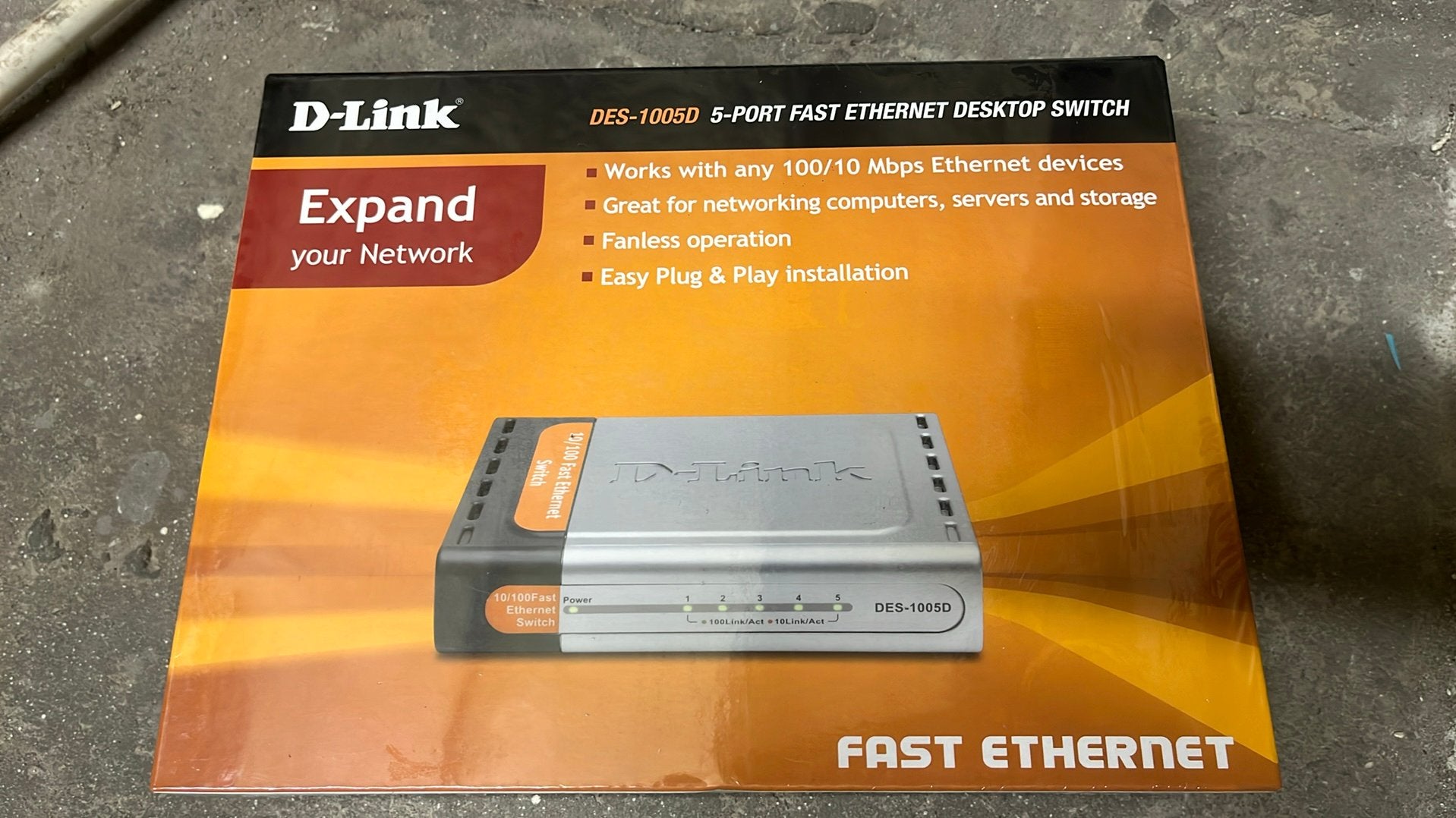 D-Link DES-1005D, Ophalen