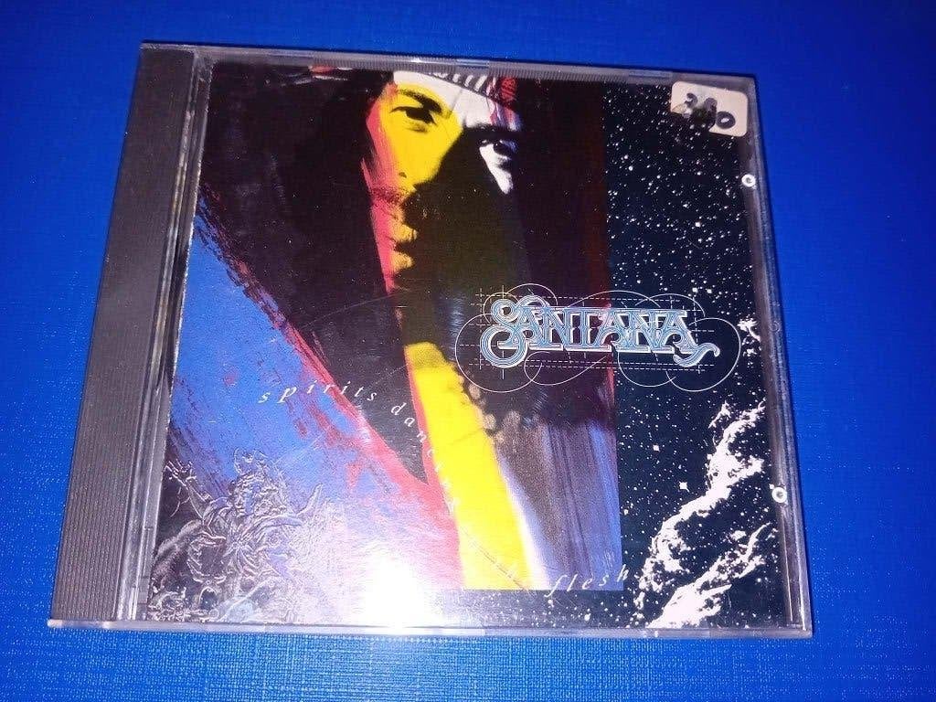 cd santana spirits dancing in the flesh, Cd's en Dvd's, Ophalen of Verzenden, Zo goed als nieuw, Inclusief boekje, Alternative Rock