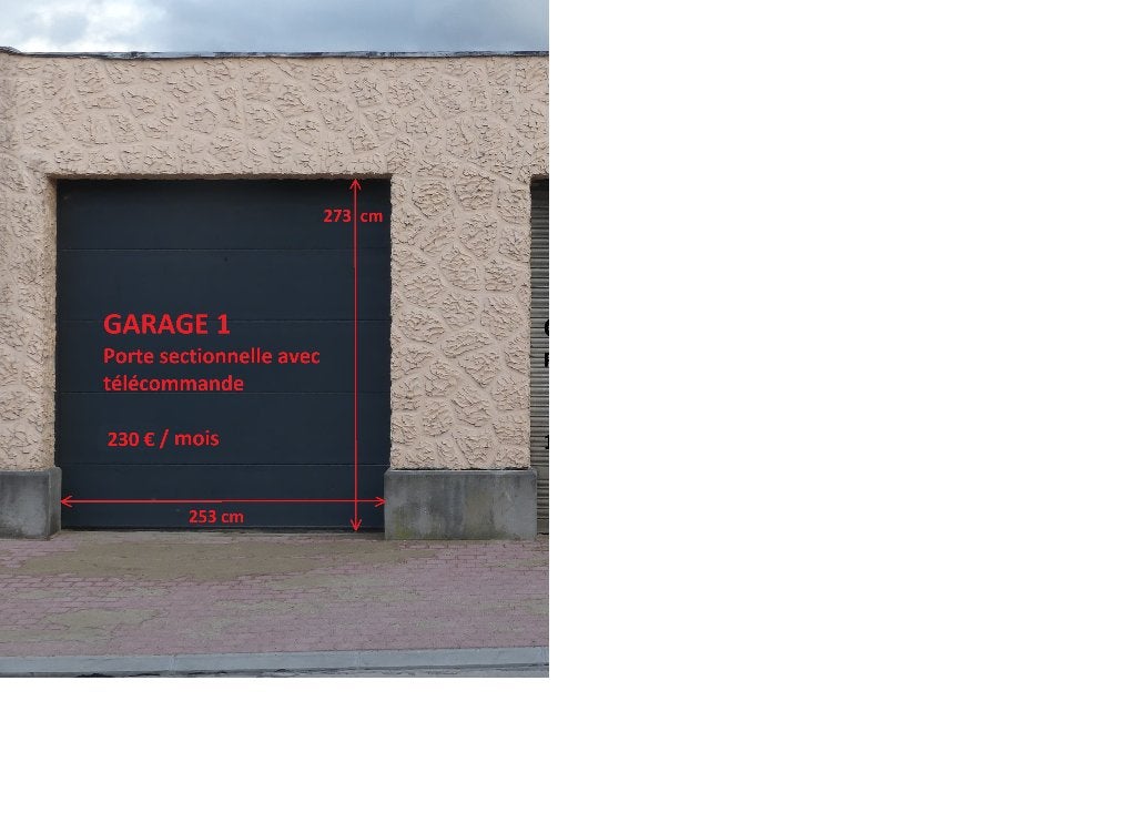 Garage / Entrepôt à louer / 40 m², Province de Hainaut
