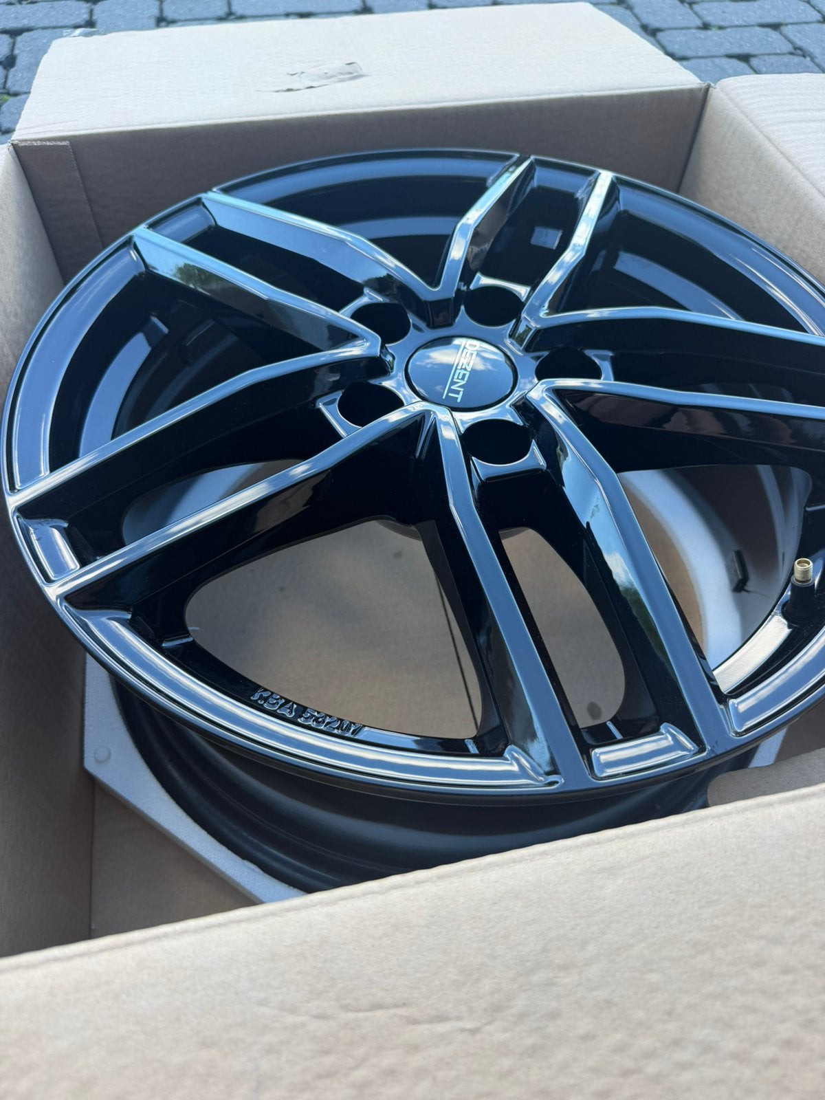 Velgen te koop, zo goed als nieuw. 1000km opgelegen., Ophalen, Velg(en), Nieuw, 17 inch