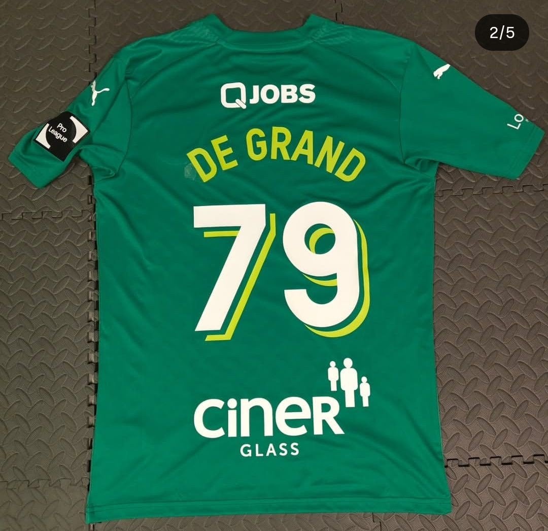 Match worn shirt - Sam De Grand / SK Lommel, Enlèvement, Comme neuf, Maillot