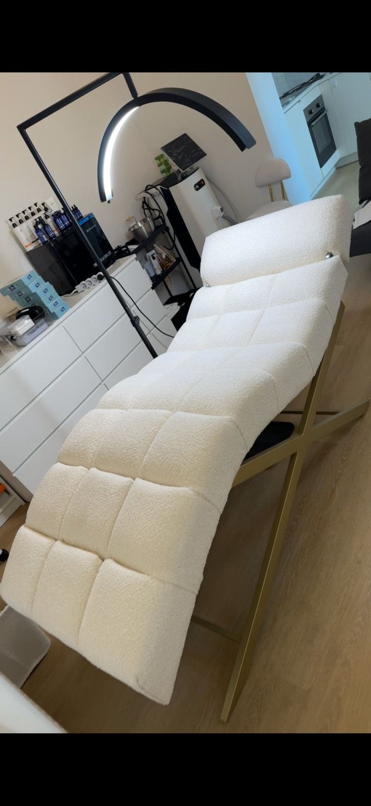 White cloud comfortable ligzetel, Atelier, Enlèvement, Utilisé, Chaise