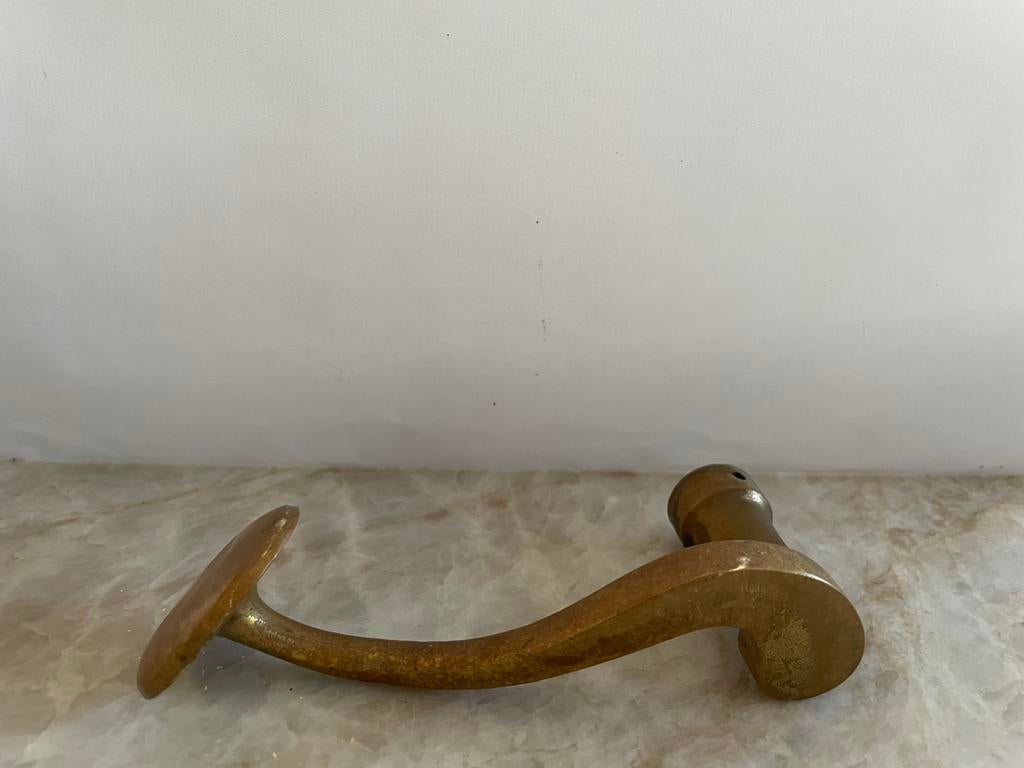Poignée de porte en Laiton, Antiquités & Art, Enlèvement ou Envoi