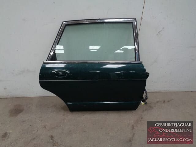Deur rechts achter Jaguar X300 groen, Gebruikt, -, Deur, -