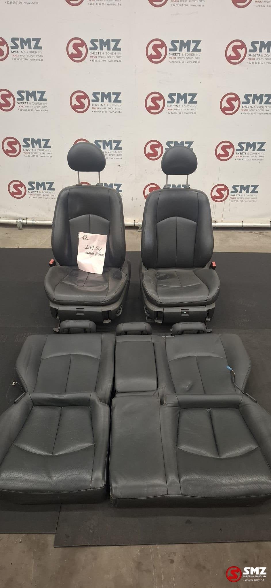 Occ set stoelen leder W211 SW Mercedes, Gebruikt