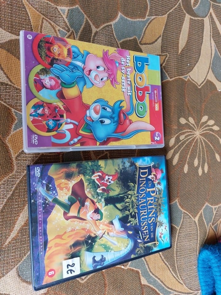 Dvd's tekenfilms 6 stuks voor 7 €, Cd's en Dvd's, Ophalen, Zo goed als nieuw