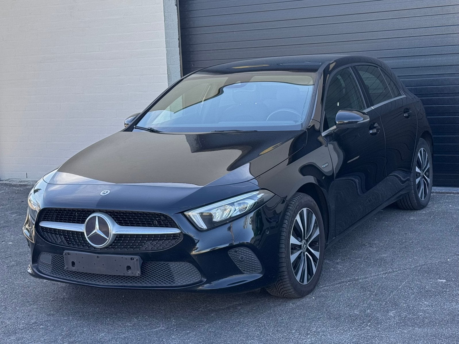 MERCEDES A 250 e, Auto's, Automaat, Euro 6, Zwart, Leder