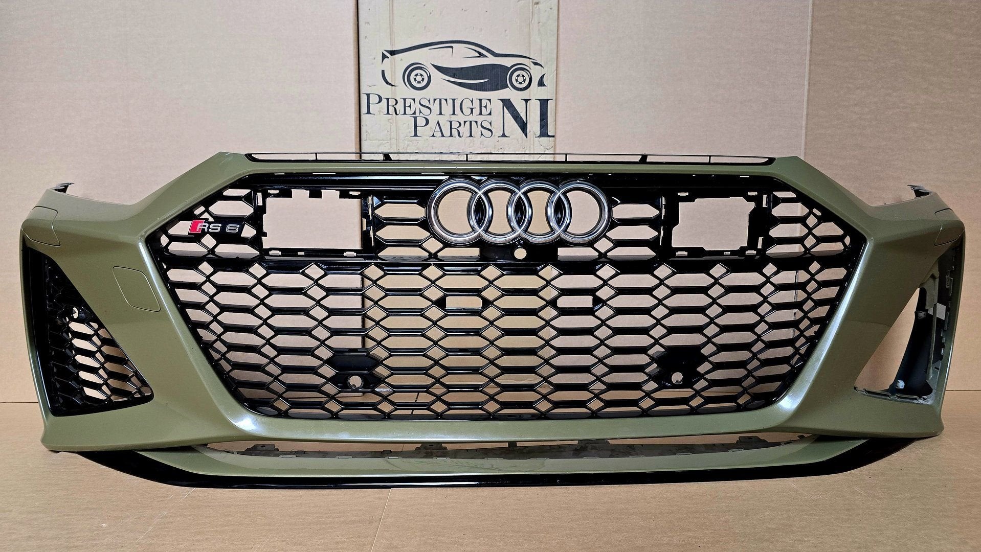 Voorbumper Audi A6 C8 4K RS6 RS 6xPDC KLS ORIGINEEL BUMPER, Gebruikt, -, Voor, Bumper