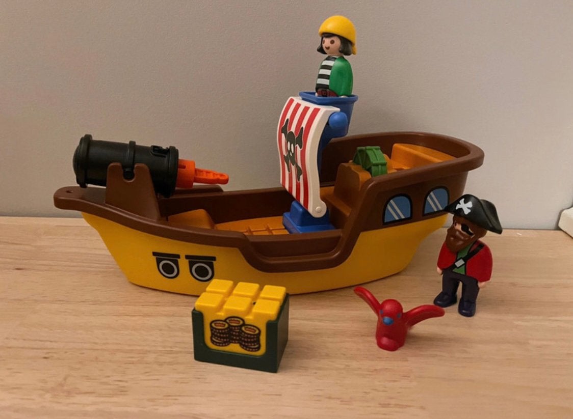 Playmobil, Ophalen, Complete set, 1.2.3, Zo goed als nieuw