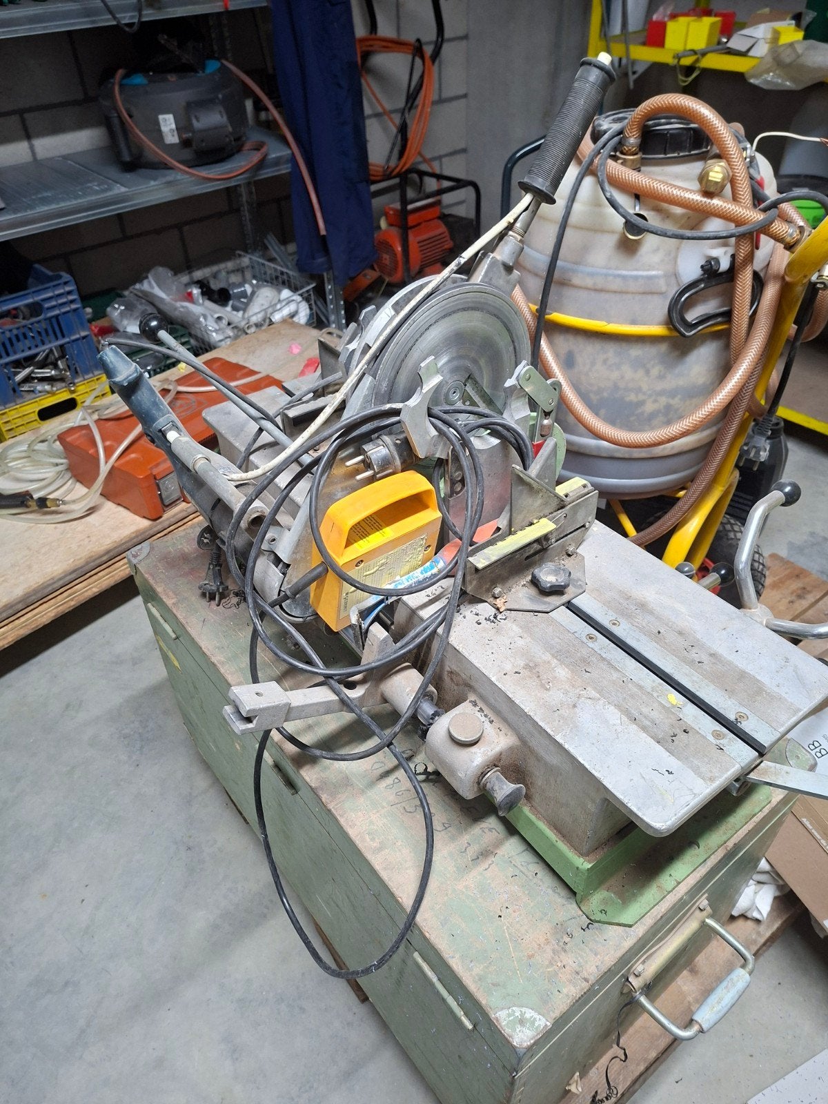 geberit pe lasmachine. tot diam 160 mm, Ophalen, Gebruikt