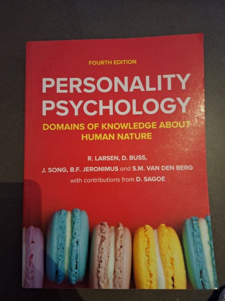 Studieboek psychologie, Livres, Enlèvement ou Envoi, Comme neuf, Psychologie de la personnalité, Mc Graw Hill