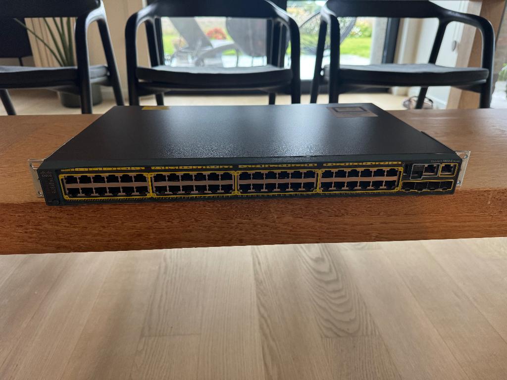 Cisco Catalyst 2960S-48TS-L Switch, Ophalen of Verzenden, Gebruikt