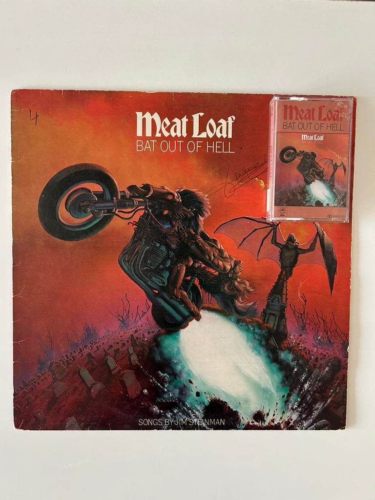 Lp en cassette Meat Loaf, Ophalen, Gebruikt