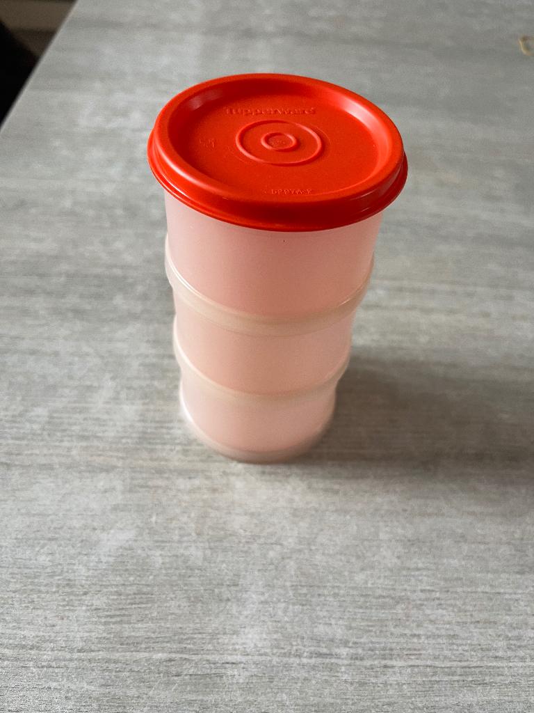 Decotoren Tupperware, Huis en Inrichting, Keuken | Tupperware, Ophalen of Verzenden, Rood