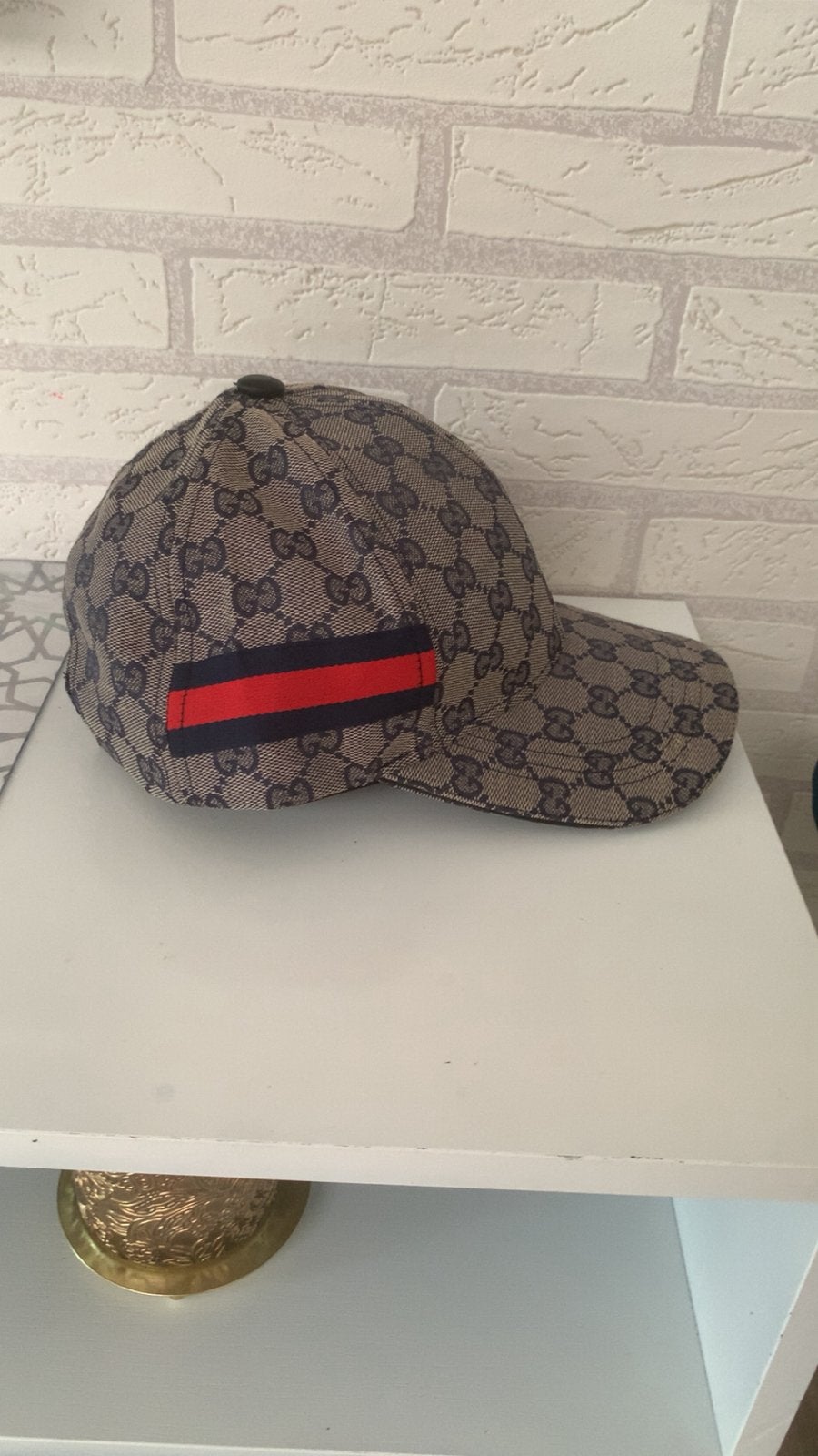 Grijze Gucci pet, Enlèvement, Neuf, One size fits all, Casquette