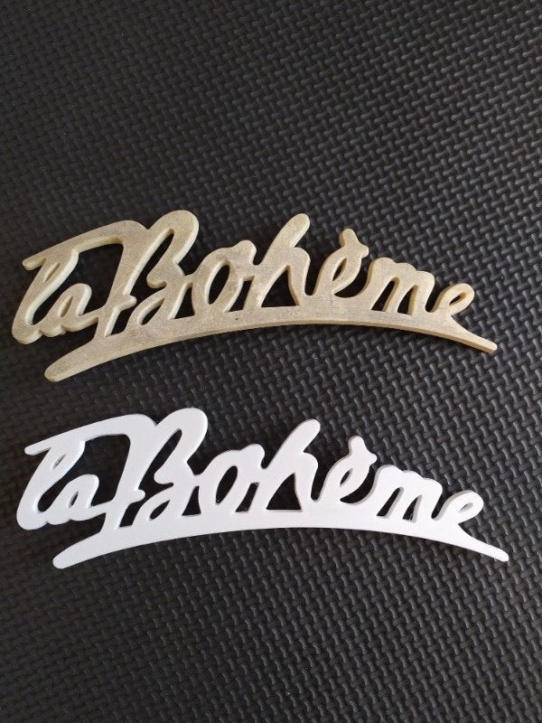 GEZOCHT 501 La Bohème logo, Ophalen of Verzenden