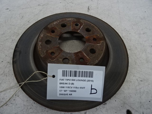 REMSCHIJF ACHTER Fiat Tipo (356W / 357W) (01-2016/10-2020), Gebruikt, Fiat
